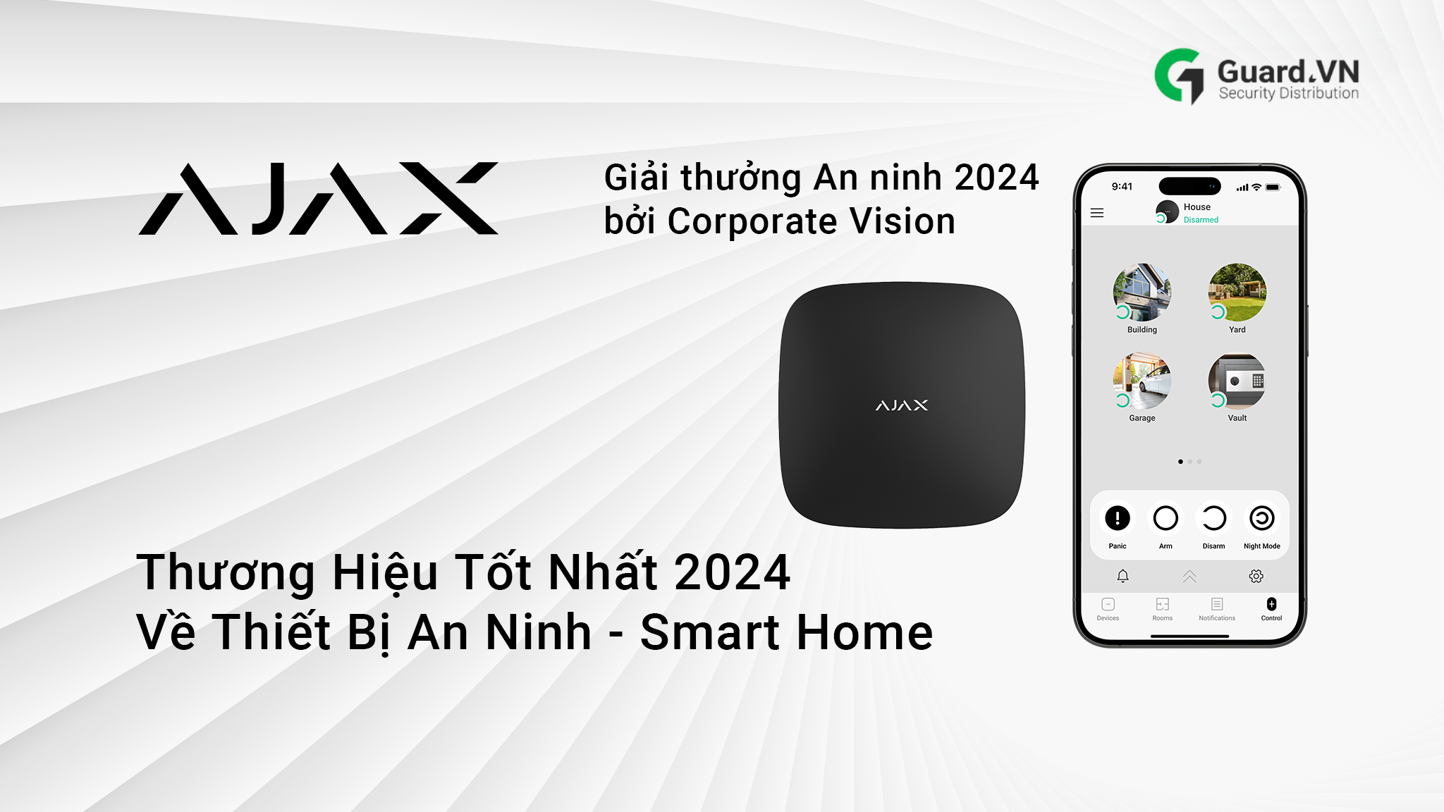 Bài báo Công An về Ajax Systems